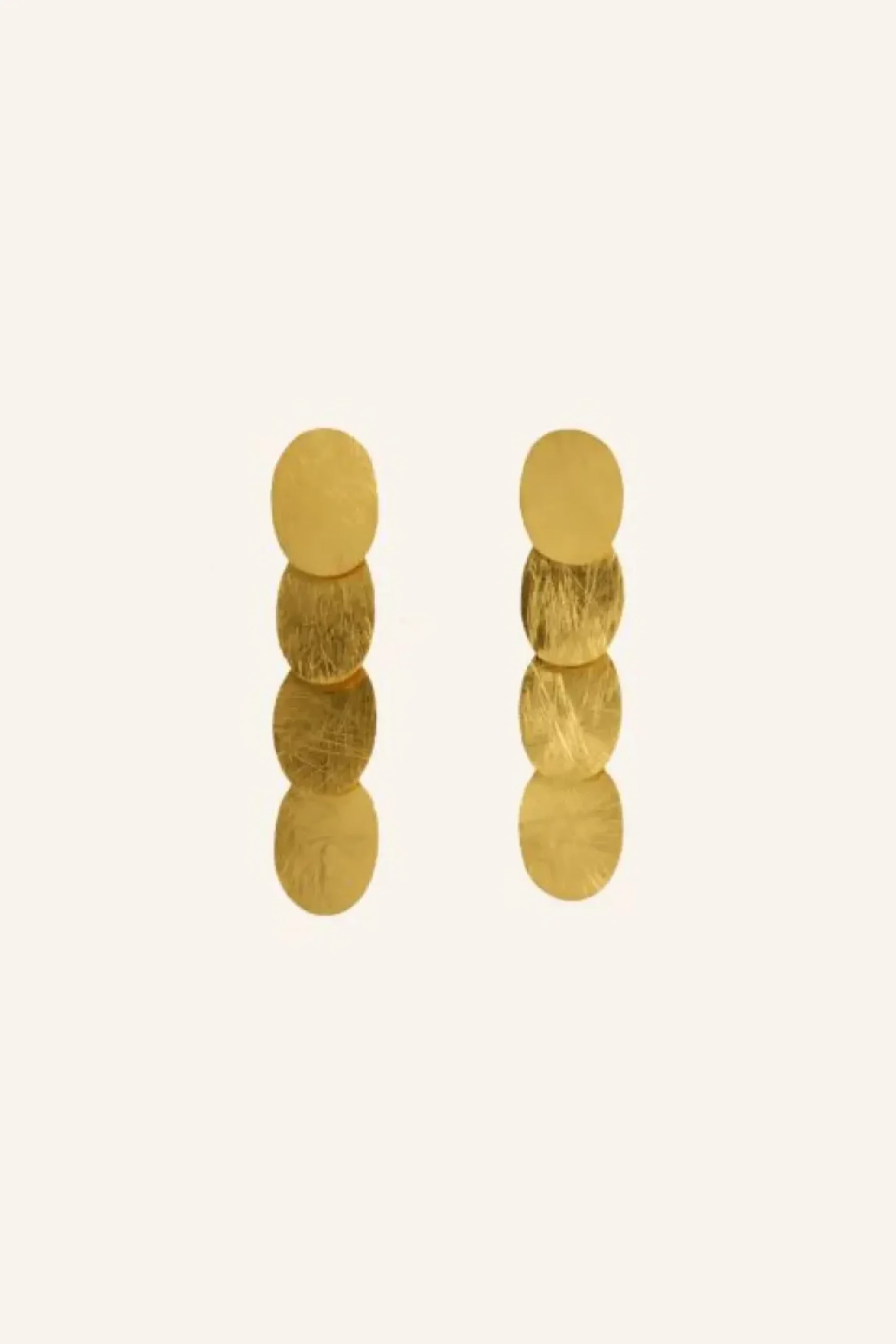 Oorbellen|Sieraden*By bar pd eva earring | gold