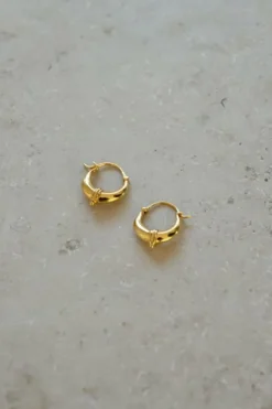 Oorbellen|Sieraden*By bar PD sam earring M | gold