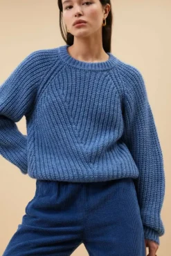 Truien*By bar ro pullover | steel blue