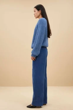 Truien*By bar ro pullover | steel blue
