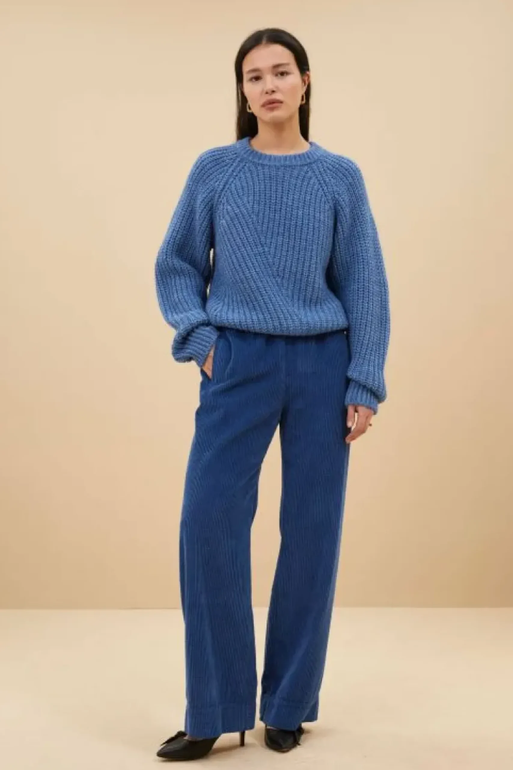 Truien*By bar ro pullover | steel blue