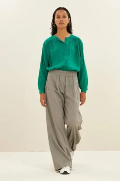 Blouses*By bar saar blouse | bright green