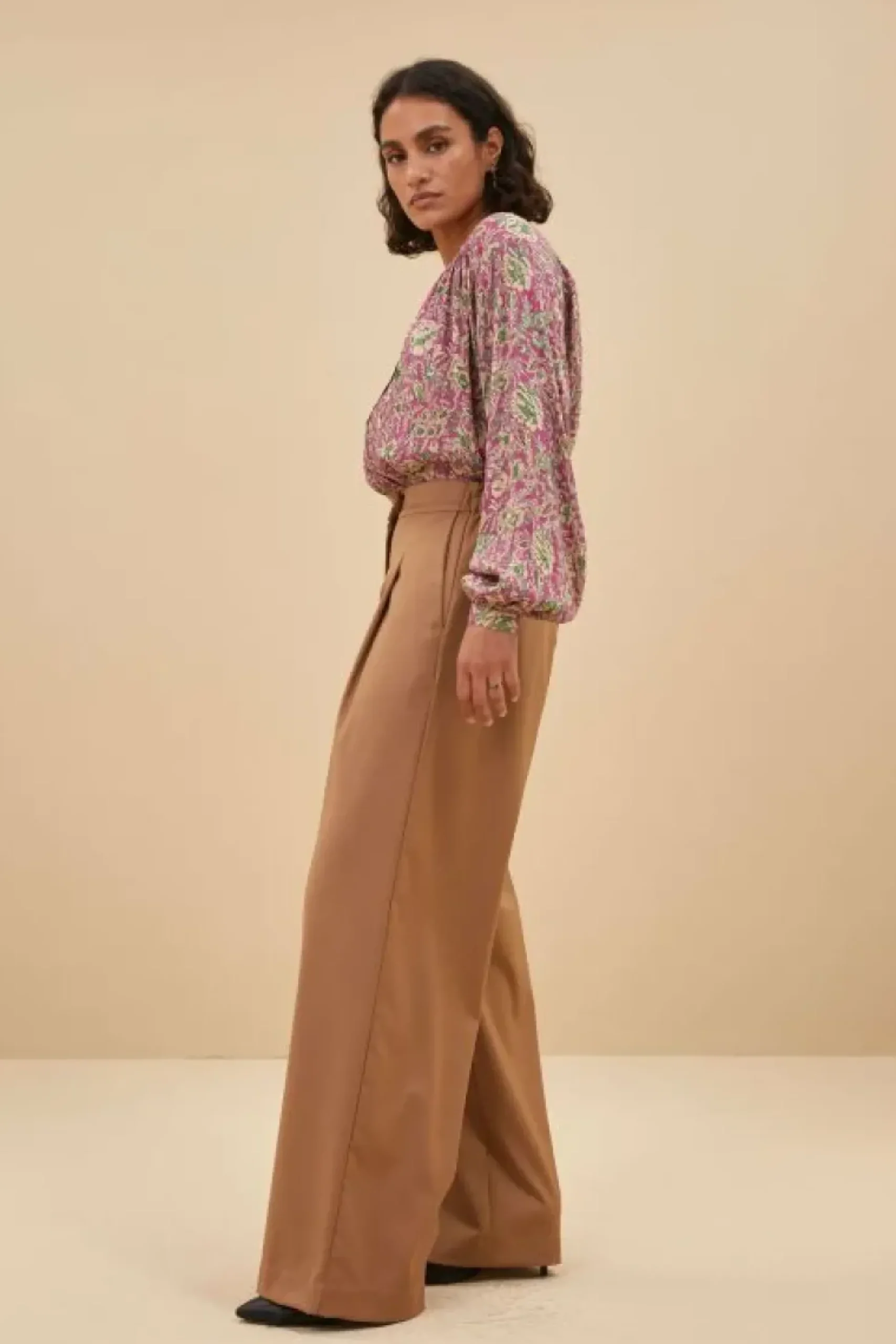 Blouses*By bar saar bouquet blouse | bouquet print