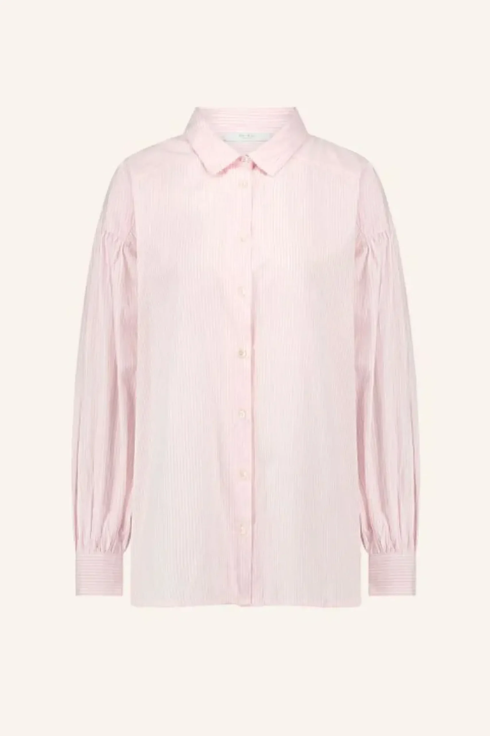 Blouses*By bar sarah pink pinstripe blouse | pink pin stripe