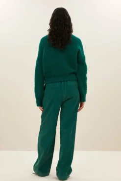 Truien*By bar sonny bulky pullover | peacock green