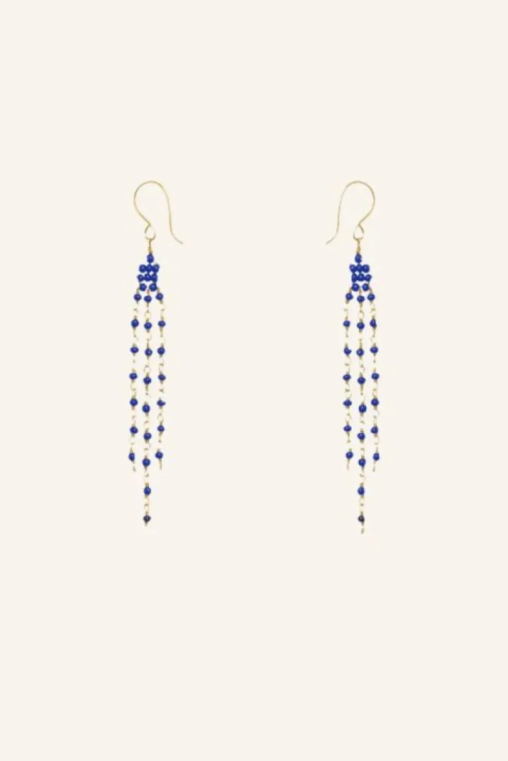 Oorbellen|Sieraden*By bar sterre earring | blue