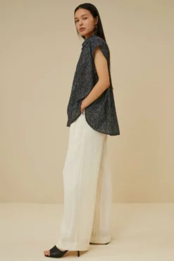 Blouses*By bar stevie paper blouse | paper print