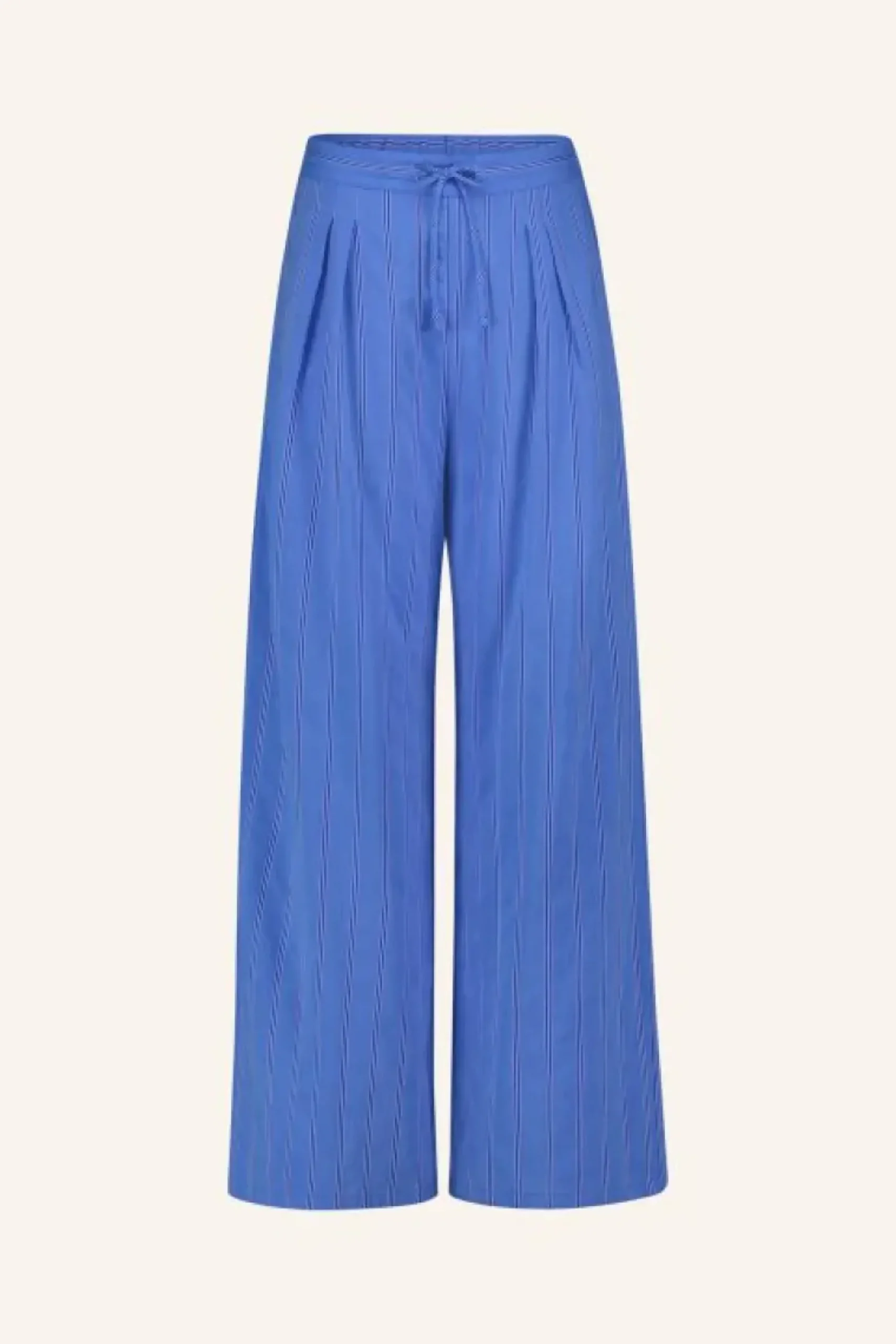 Broeken*By bar uma stripe pants | vivid blue stripe