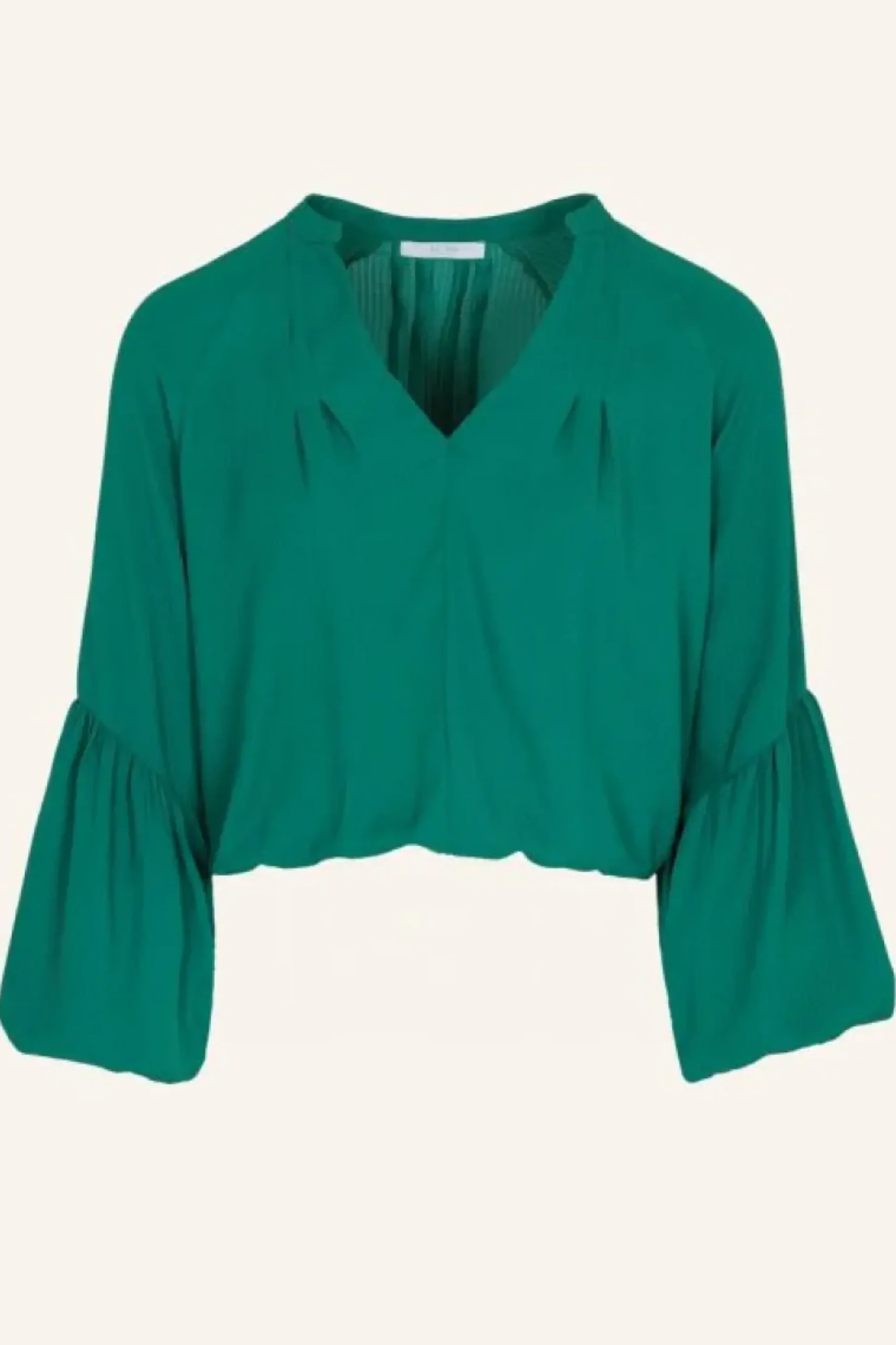 Blouses*By bar vienna satin stripe blouse | evergreen