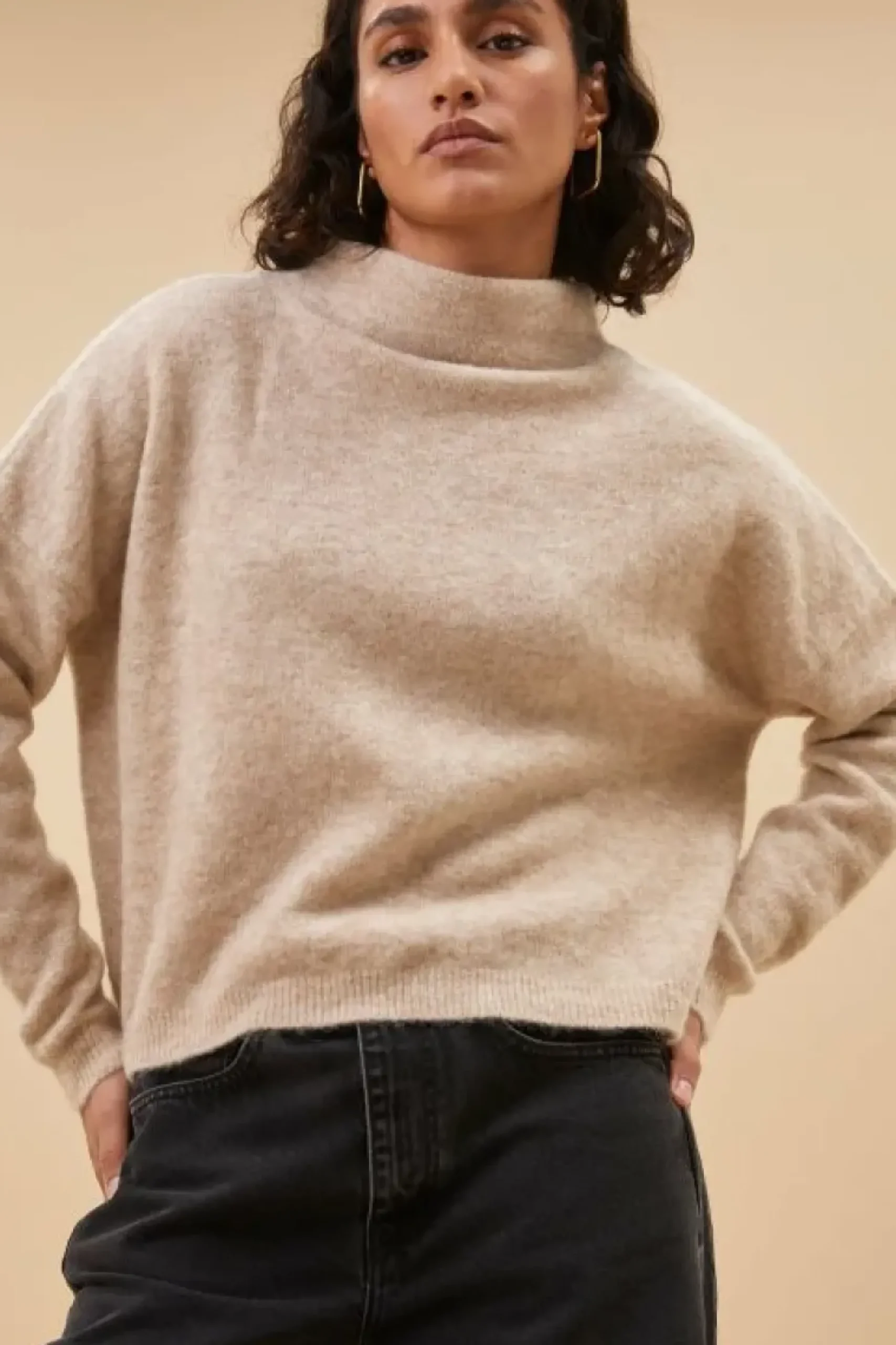 Truien*By bar vinn pullover | sand