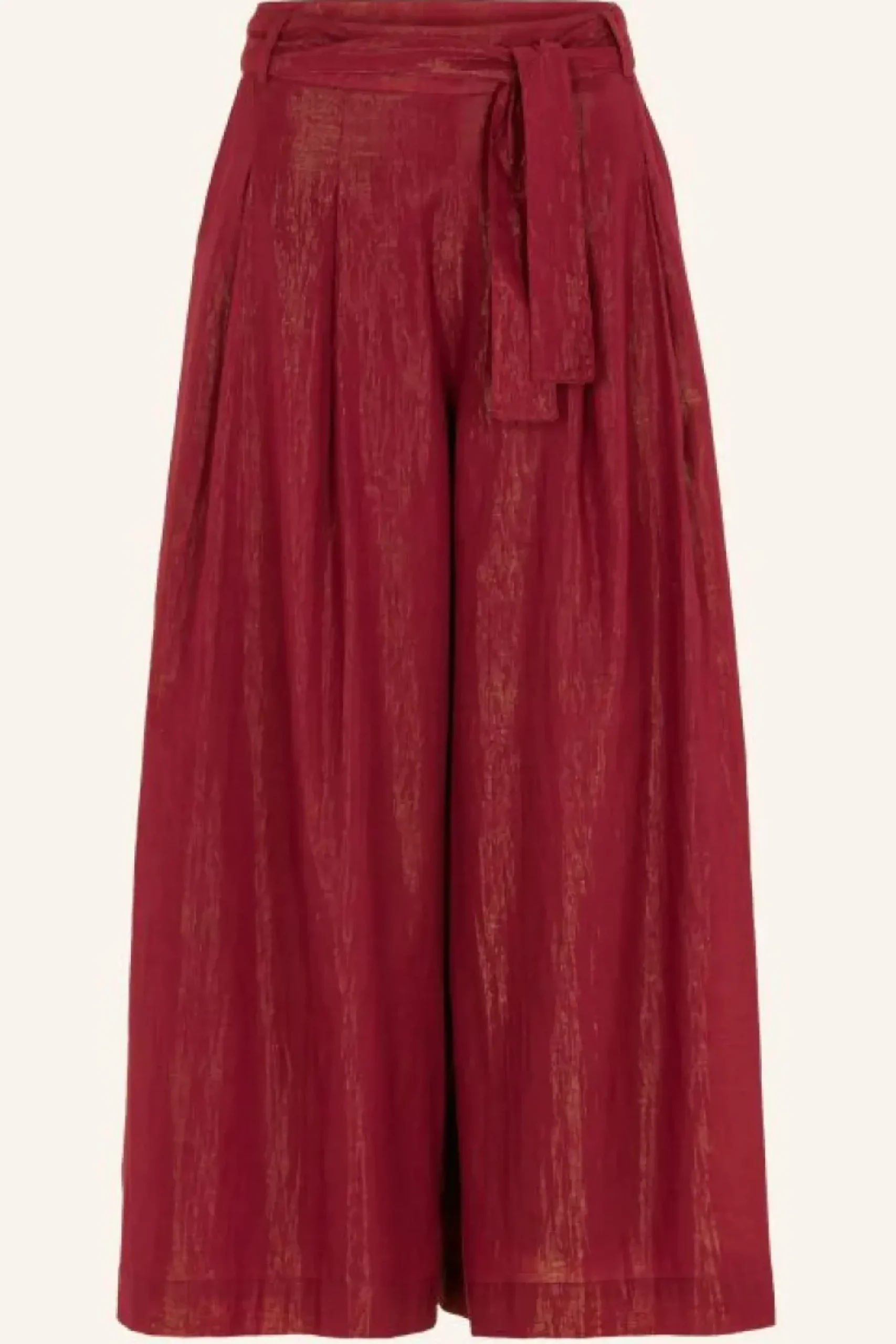 Broeken*By bar wanda metallic pant | grenache