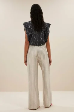 Blouses*By bar xena midnight ikat blouse | midnight ikat